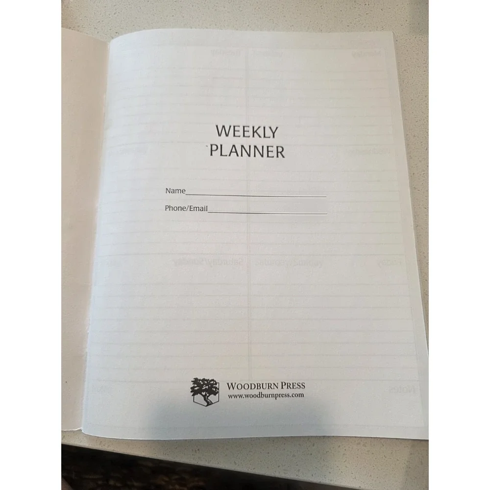 Weekly Planner Home Office Mini Bundle– Undated Mini Clip Board